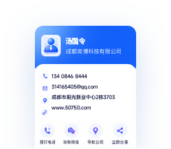 多维信息展示